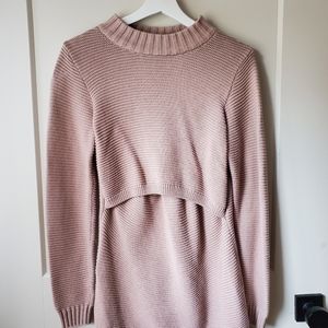 Boob Design Elisa Rib Knit Nursing and Maternity Sweater